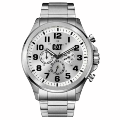 CAT Operator Multi PU-149-11-212T Silver Stainless Steel Strap Men Watch